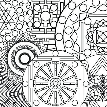 350x350 Abstract Coloring Pages Astonishing Abstract Coloring Pages