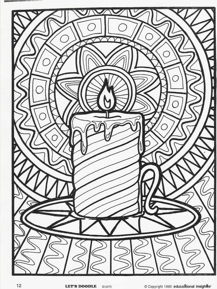Free Adult Christmas Coloring Pages 736x977 Free Adult Christmas Coloring Pages