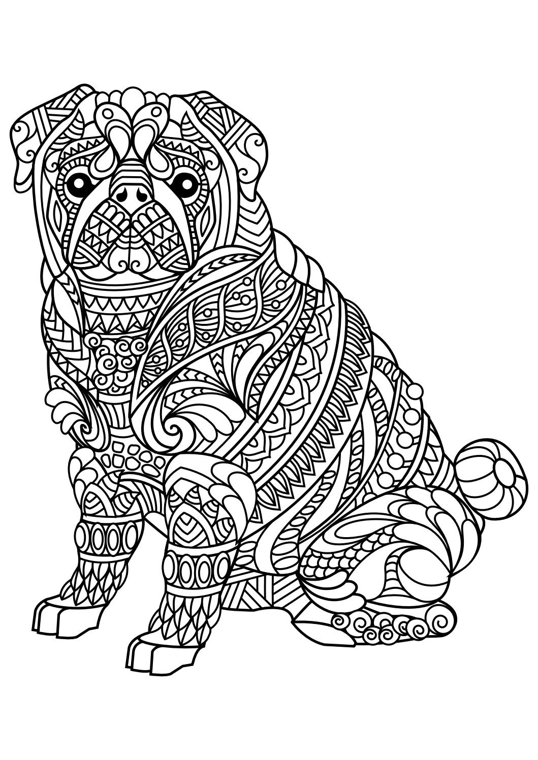 Easy Adult Coloring Pages Animals Gallery Coloring Sheets 1059x1497 Easy Adult Coloring Pages Animals Gallery Coloring Sheets