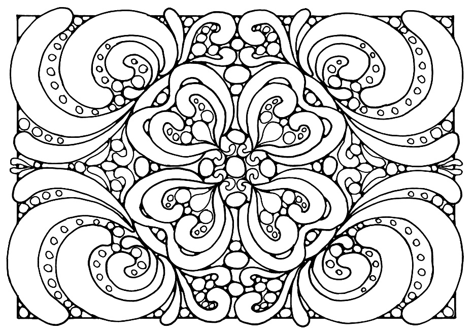Free Easy Adult Coloring Pages 936x663 Free Easy Adult Coloring Pages