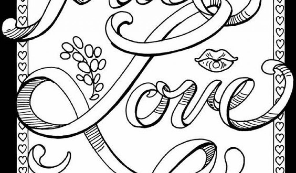 Free Printable Coloring Pages For Adults 1024x600 Free Printable Coloring Pages For Adults