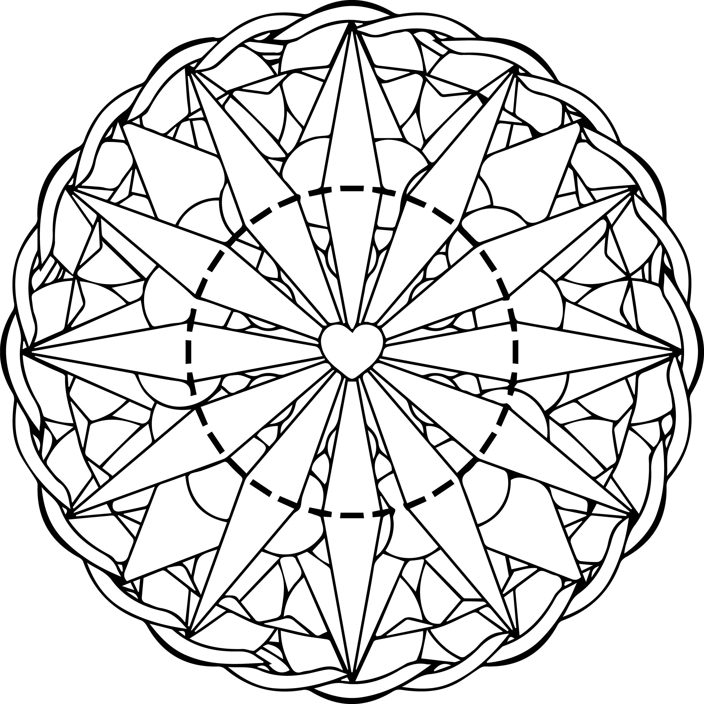 2400x2400 Free Printable Mandala Coloring Page For Adults Free Adult