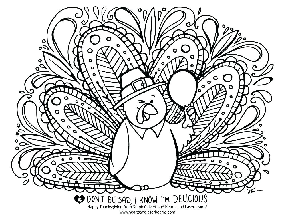 1000x773 Thanksgiving Coloring Pages Online Kids Color Book Free Printable