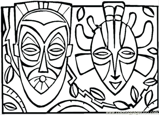650x471 African Coloring Pages Coloring Pages Kids Coloring Pages