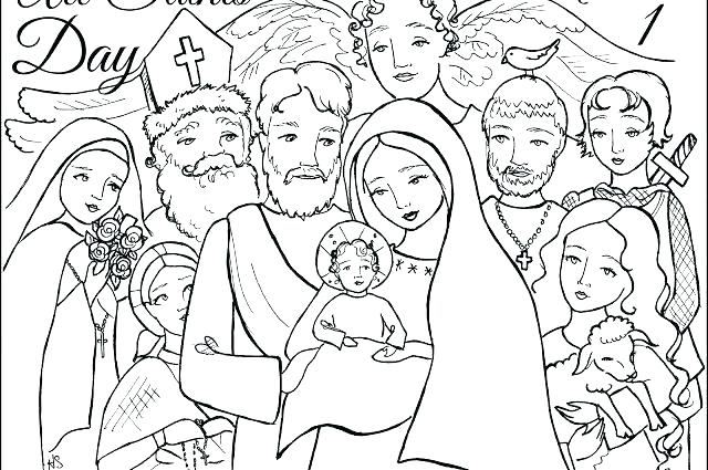 All Saints Day Coloring Page All Saints Day Coloring Pages Saints 640x425 All Saints Day Coloring Page All Saints Day Coloring Pages Saints