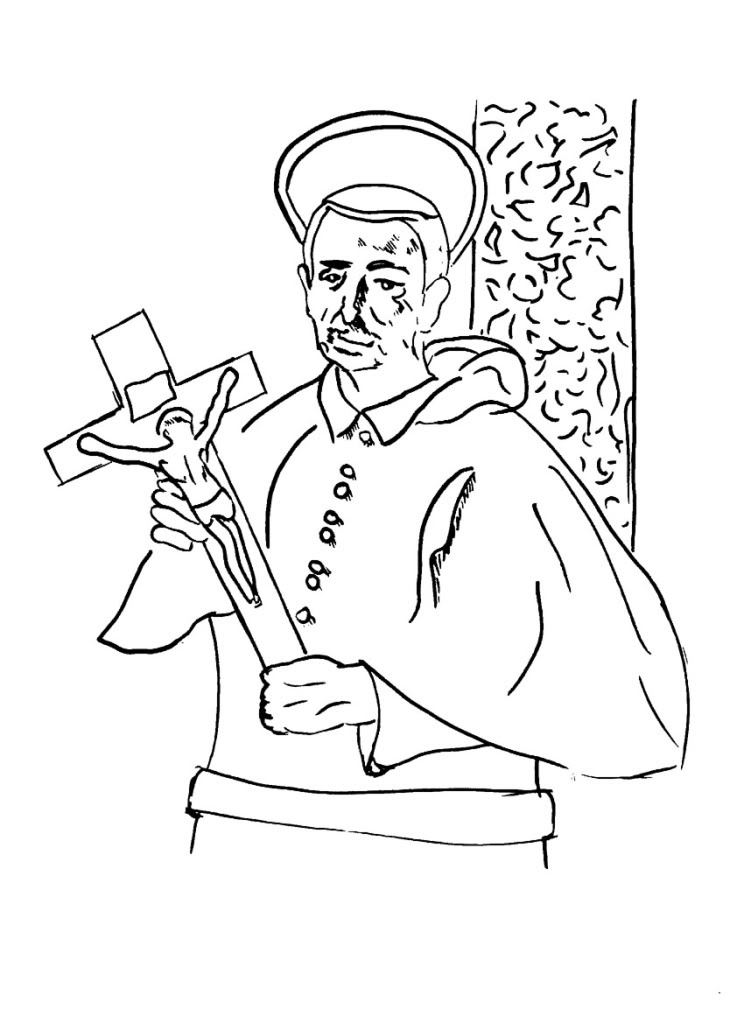All Saints Day Coloring Page Many Interesting Cliparts 744x1023 All Saints Day Coloring Page Many Interesting Cliparts