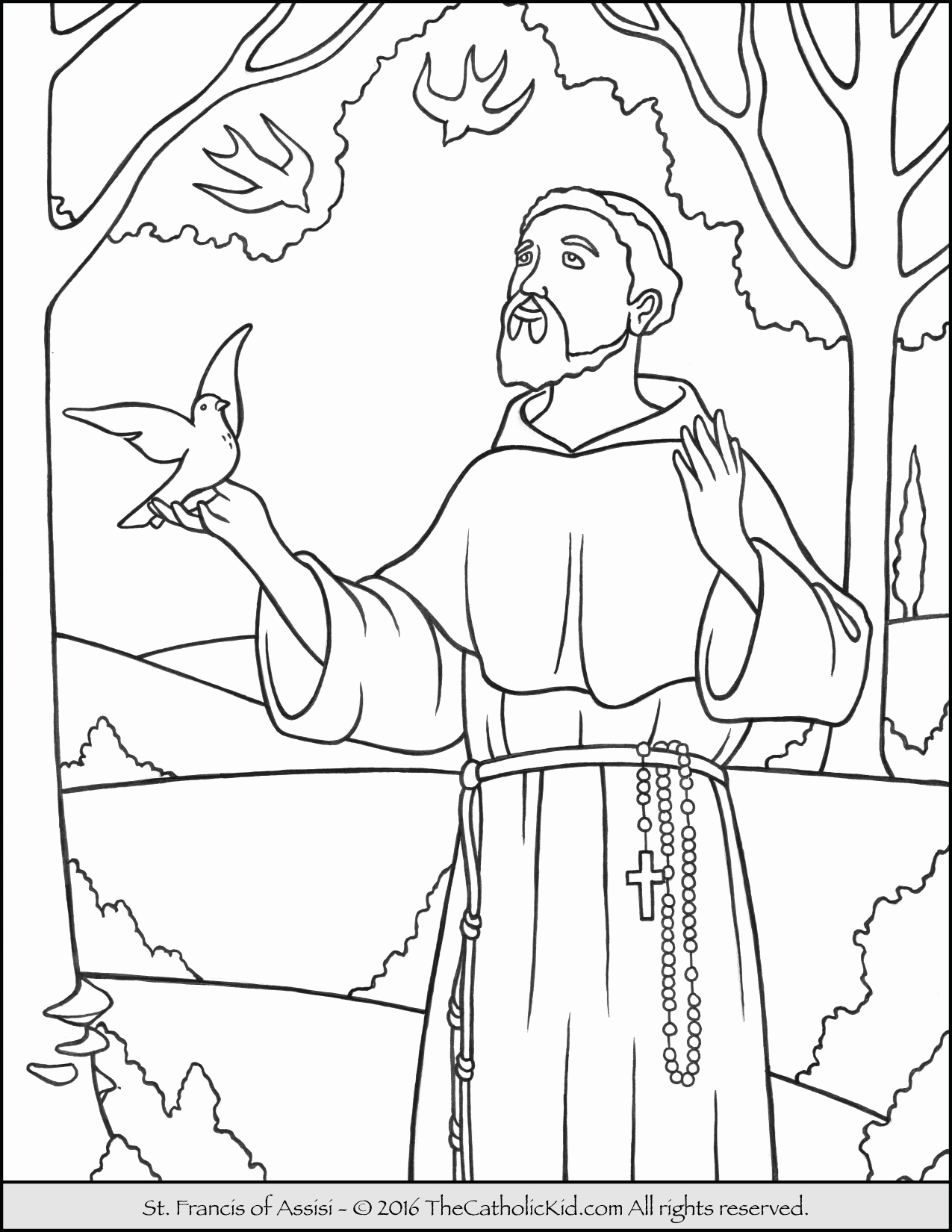 All Saints Day Coloring Pages 1275x1650 All Saints Day Coloring Pages
