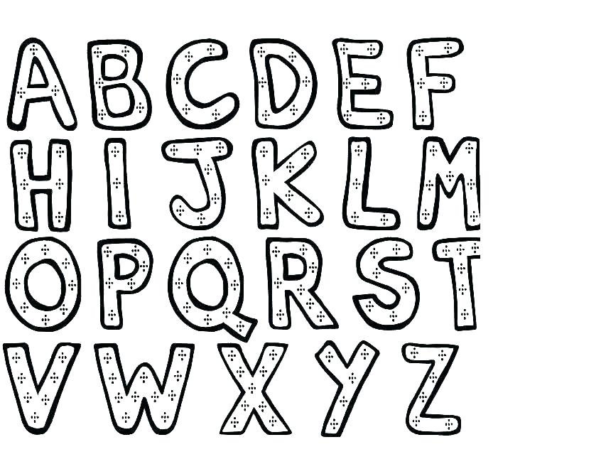 Alphabet Coloring Pages Preschool Preschool Alphabet Coloring 846x660 Alphabet Coloring Pages Preschool Preschool Alphabet Coloring