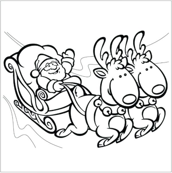 600x602 Fun Christmas Coloring Pages Coloring Pages For Grade Grade