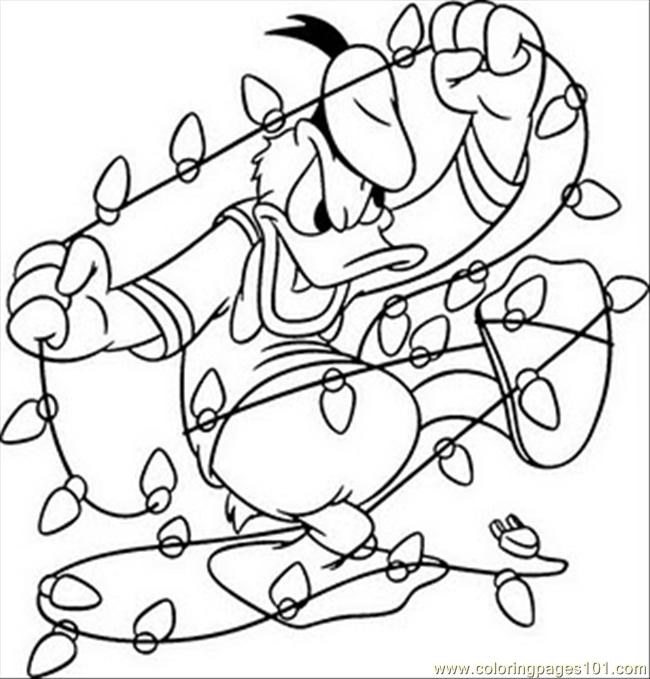 650x679 Disney Christmas Coloring Pages 02 Page Free Throughout