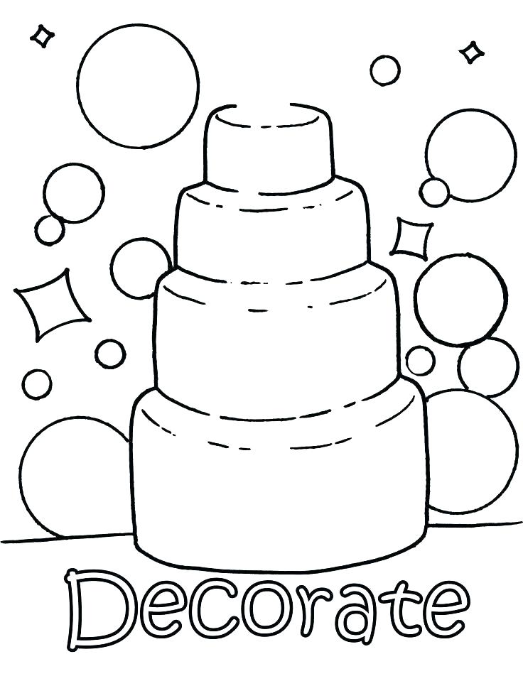 736x959 Wedding Cake Coloring Pages Free Fun Coloring Pages Coloring