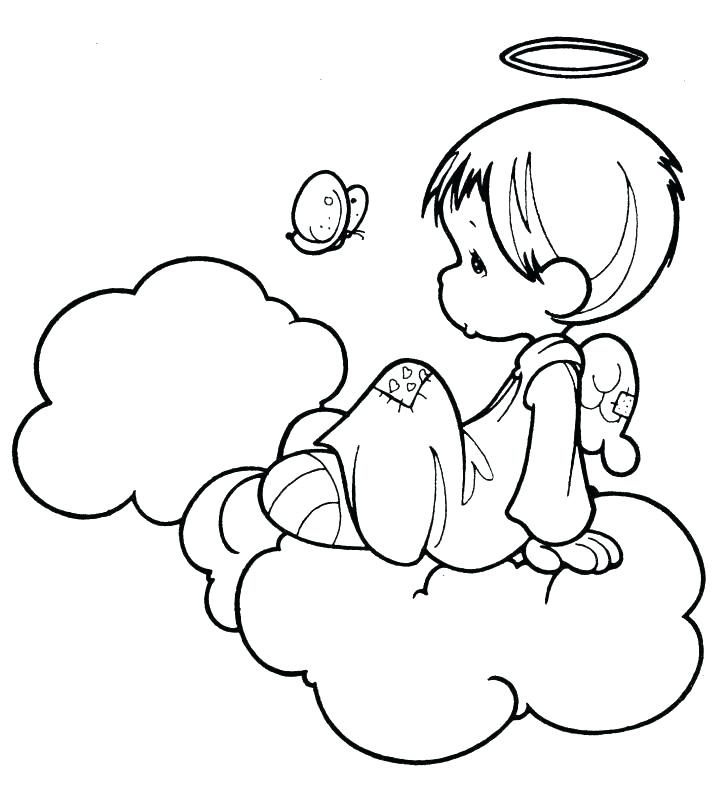 Free Angel Coloring Pages