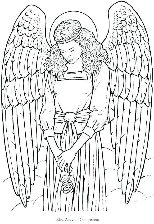 Coloring Page Angel Angels Coloring Pages Print Coloring Page 650x941 Coloring Page Angel Angels Coloring Pages Print Coloring Page
