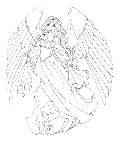 Free Angel Coloring Pages Perfect Free Printable Angel Coloring 416x500 Free Angel Coloring Pages Perfect Free Printable Angel Coloring