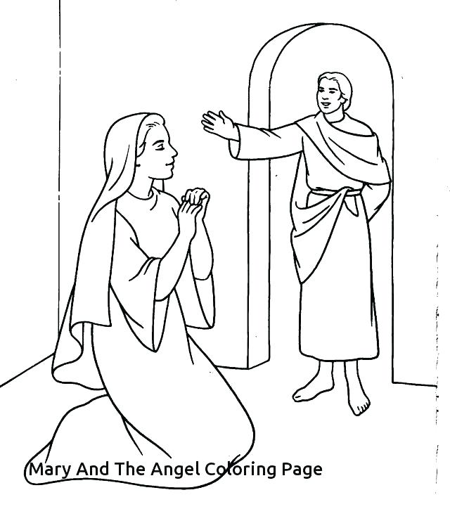 Mary Coloring Page Coloring Pages Coloring Page Free Angel 640x724 Mary Coloring Page Coloring Pages Coloring Page Free Angel