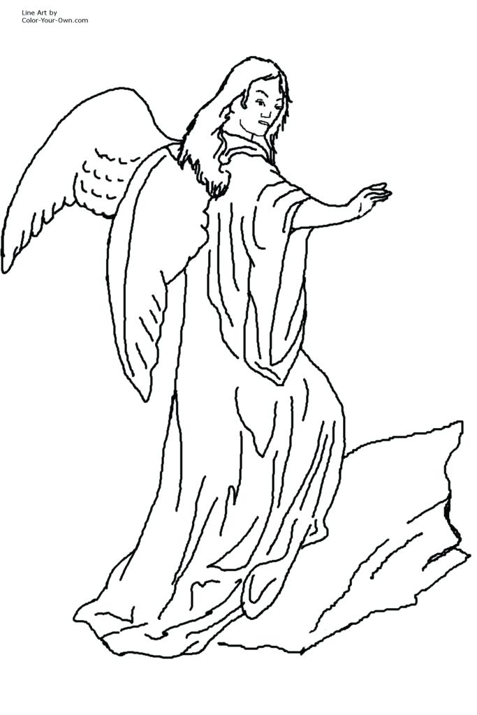 Angel Pictures To Color 683x1024 Angel Pictures To Color