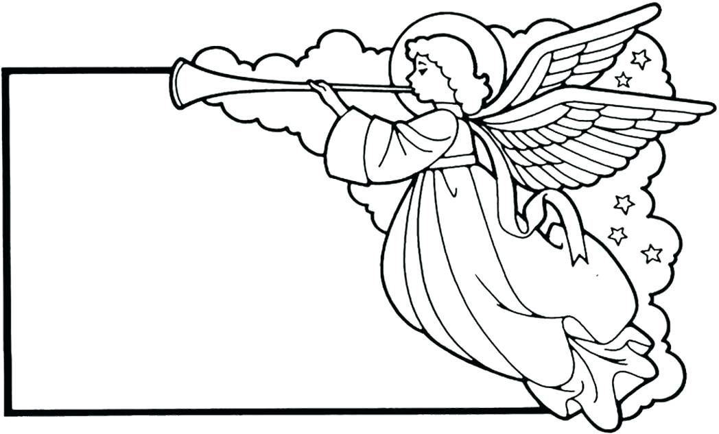 Angel Coloring Pages For Preschool Free Printable Angel Coloring 1048x633 Angel Coloring Pages For Preschool Free Printable Angel Coloring
