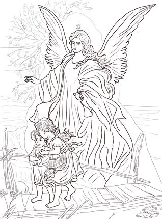 318x430 147 Best Angels To Color Images On Coloring Books