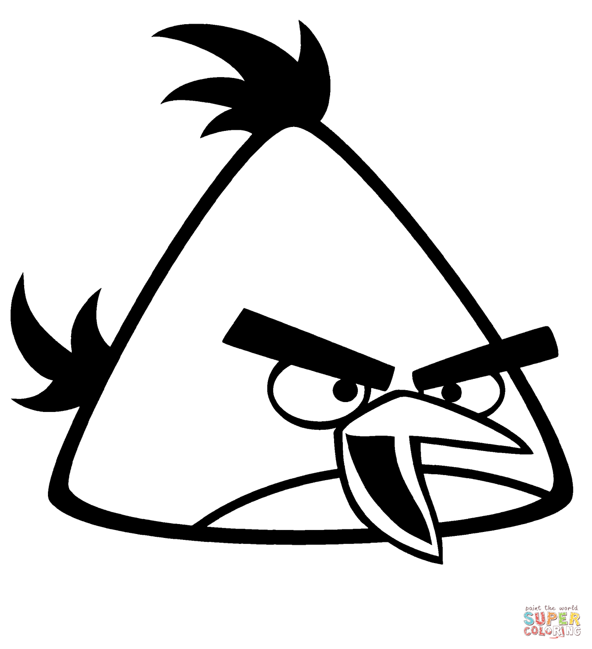 Angry Birds Coloring Pages Free 1198x1314 Angry Birds Coloring Pages Free