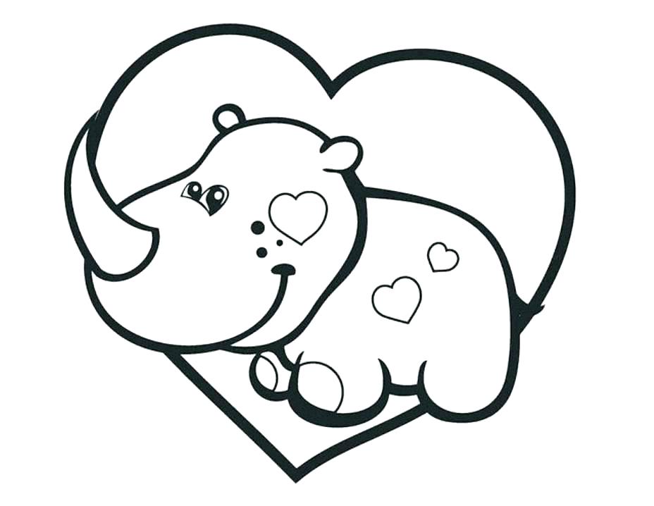 Cartoon Animal Coloring Pages Animal Coloring Pages Free Rhino 928x718 Cartoon Animal Coloring Pages Animal Coloring Pages Free Rhino