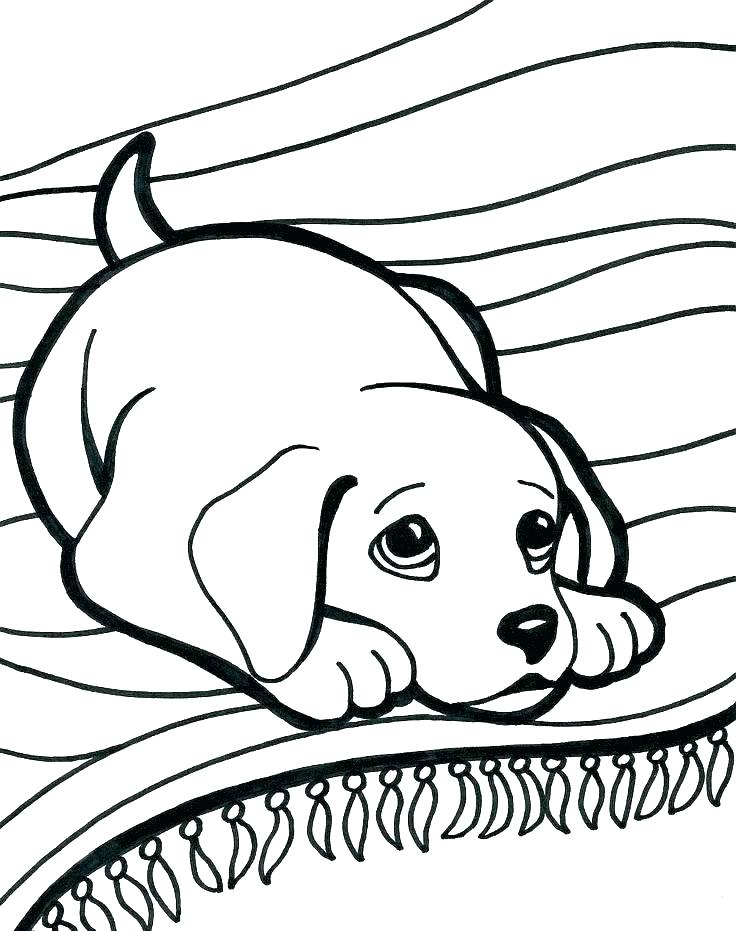 736x931 Cute Coloring Pages Cartoon Dog Coloring Pages Coloring Pages Dogs