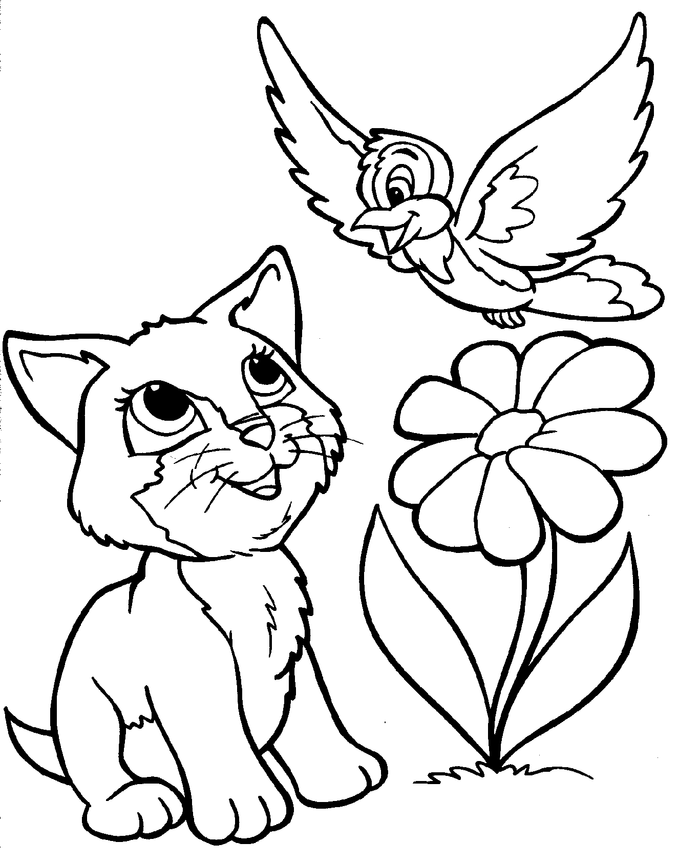 1324x1684 Awesome Flower Animal Coloring Pages Collection Printable