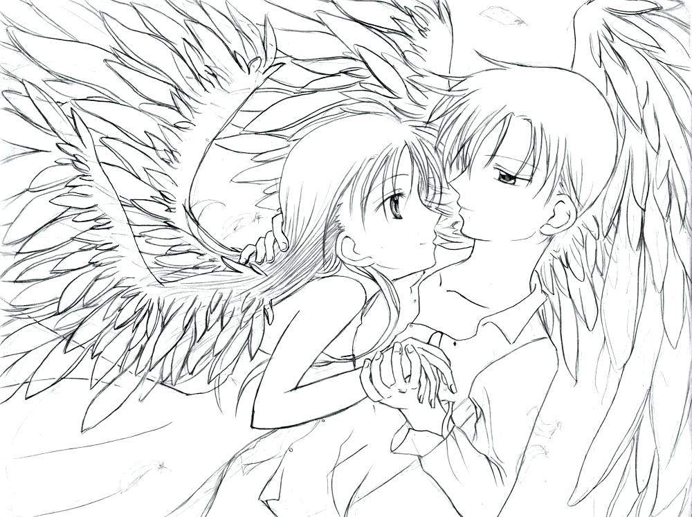1000x747 Astounding Cute Anime Couples Coloring Pages Best Of Couple Free