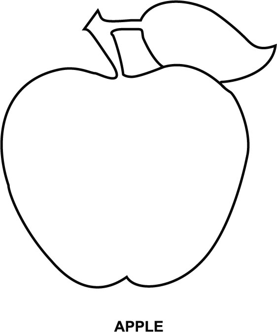 562x674 Apples Coloring Page Apple Coloring Page Download Free Apple