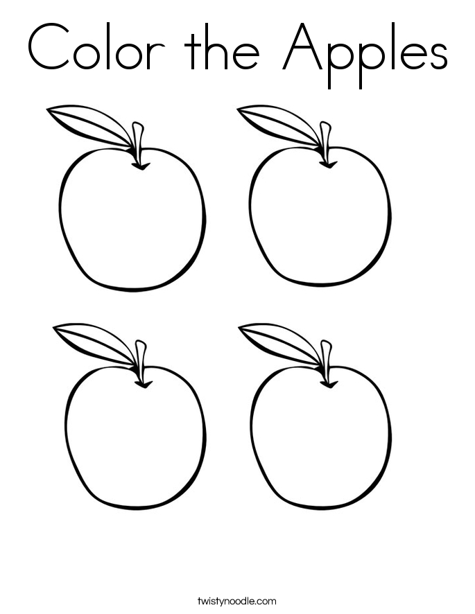 685x886 Apples Coloring Page Apple Coloring Sheets Small Apples Coloring
