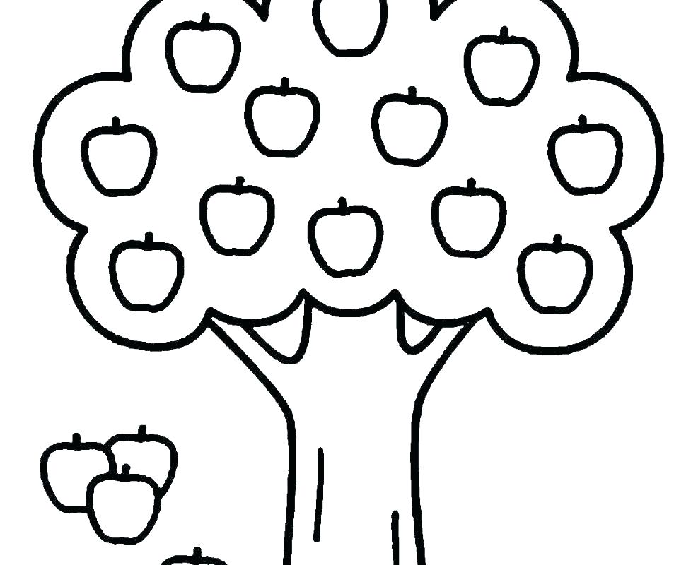 970x800 Free Apple Coloring Pages A Is Apple Coloring Page A Is
