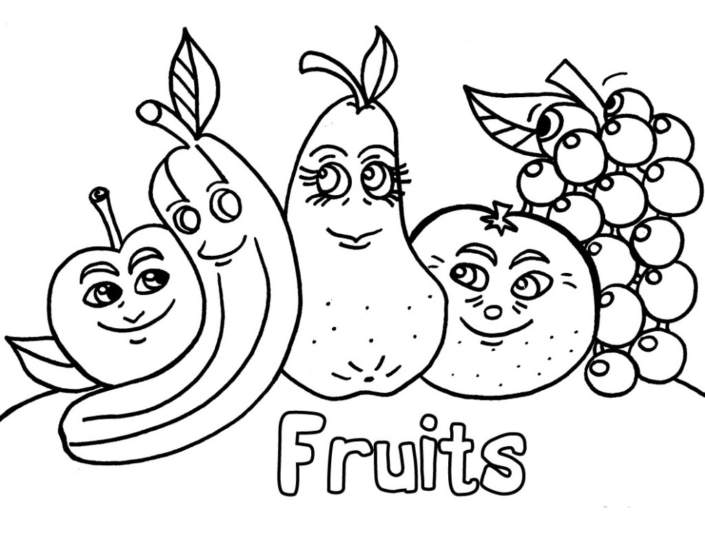 1024x792 Fresh Fun Fruit Coloring Pages Design Printable Coloring Sheet