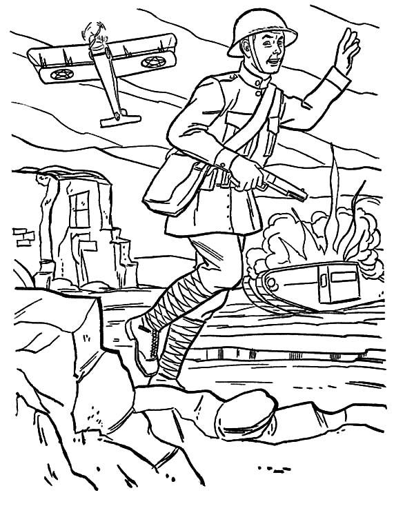 Historic Army Coloring Page Military Picture Civil War 600x734 Historic Army Coloring Page Military Picture Civil War