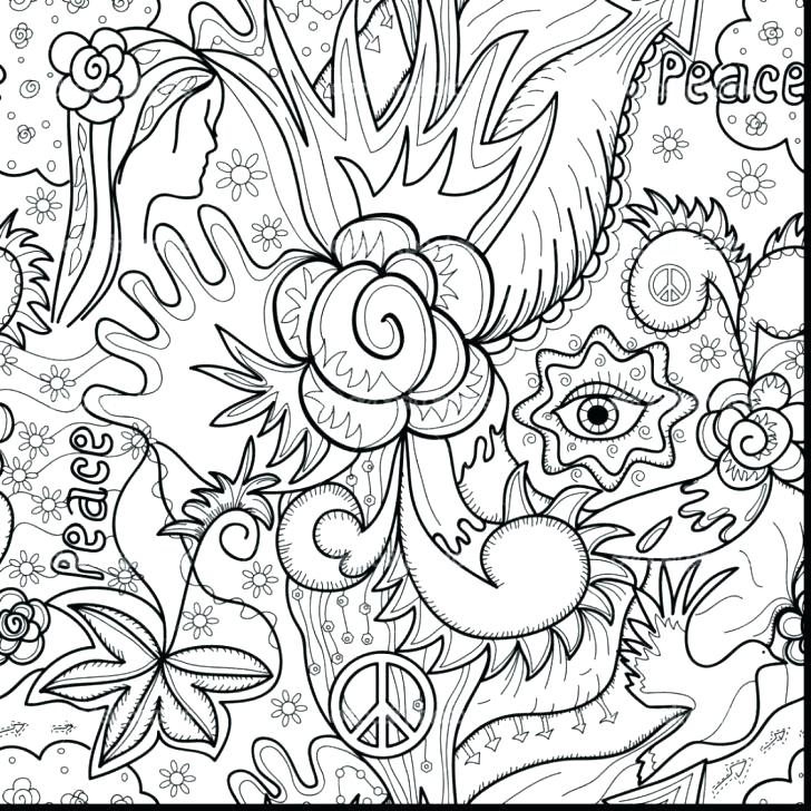 728x728 Printable Abstract Coloring Pages Printable Abstract Coloring