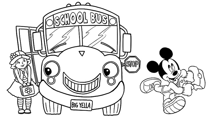 720x400 Back To School Coloring Pages