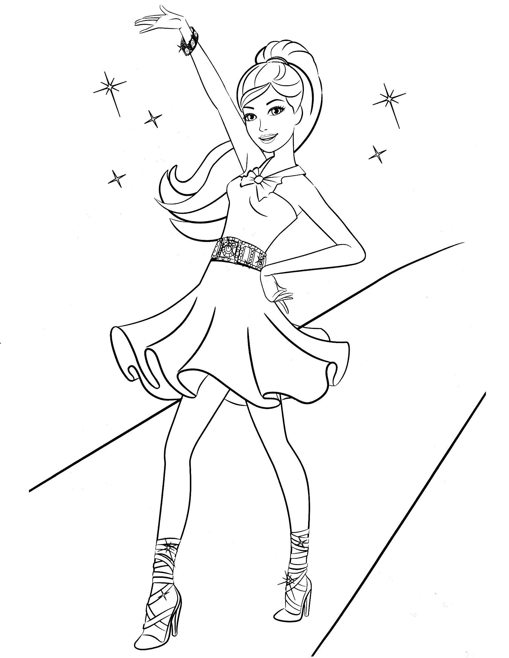 Best Barbie Coloring Pages Free Printable 749 Incredible Barby Acpra 1700x2200 Best Barbie Coloring Pages Free Printable 749 Incredible Barby Acpra