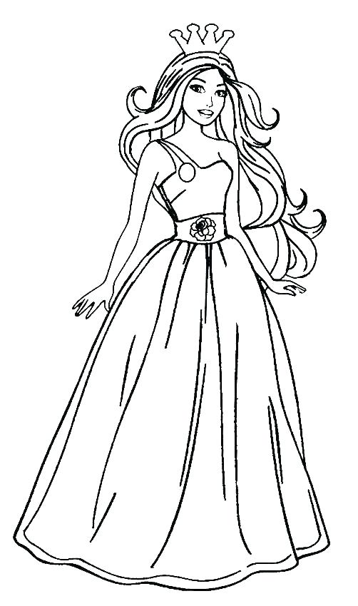 Free Barbie Coloring Pages Barbie Images For Coloring Simple 502x850 Free Barbie Coloring Pages Barbie Images For Coloring Simple