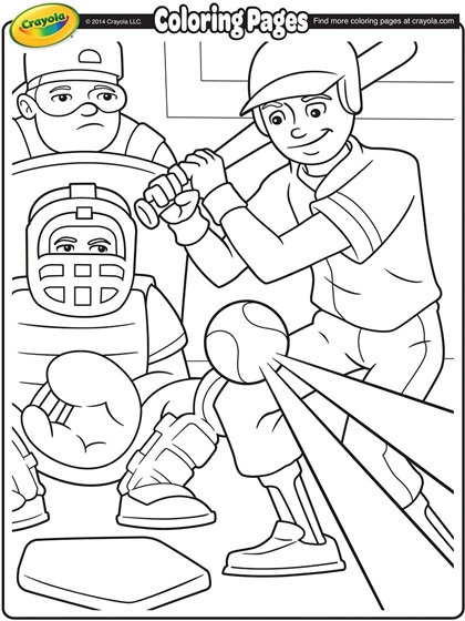Celebrate Baseball Season With These Fun Coloring Pages 420x560 Celebrate Baseball Season With These Fun Coloring Pages