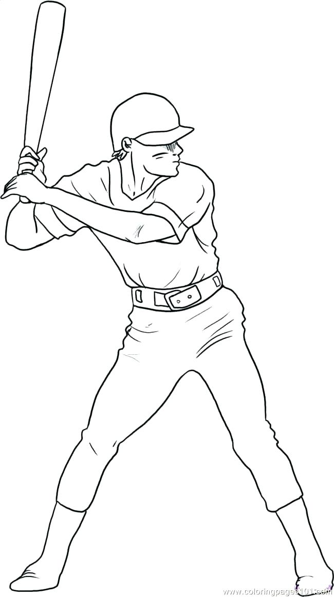 Free Baseball Coloring Pages Baseball Coloring Pages Free Page 650x1161 Free Baseball Coloring Pages Baseball Coloring Pages Free Page