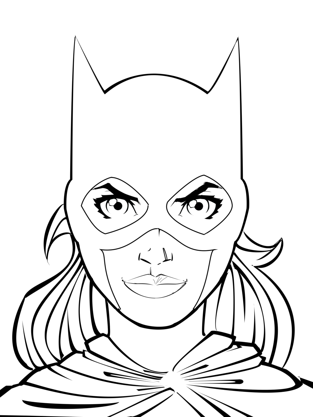 Batgirl Coloring Pages Coloring Pages For Free Batgirl 1024x1365 Batgirl Coloring Pages Coloring Pages For Free Batgirl