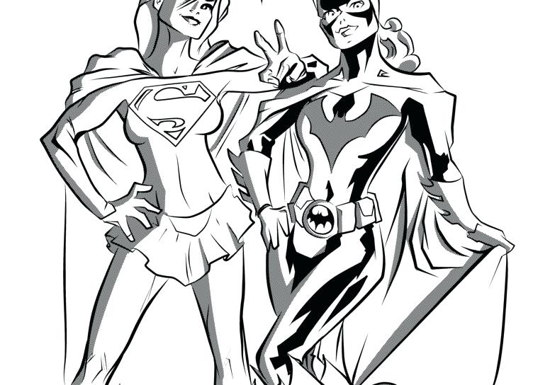 Coloring Page For Kids Batgirl Colouring Pages Free Batgirl 752x544 Coloring Page For Kids Batgirl Colouring Pages Free Batgirl