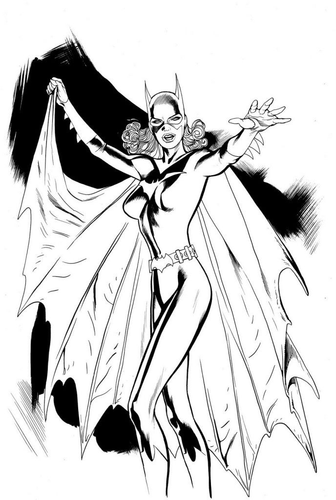 Free Printable Batgirl Coloring Pages For Kids Batgirl 688x1024 Free Printable Batgirl Coloring Pages For Kids Batgirl
