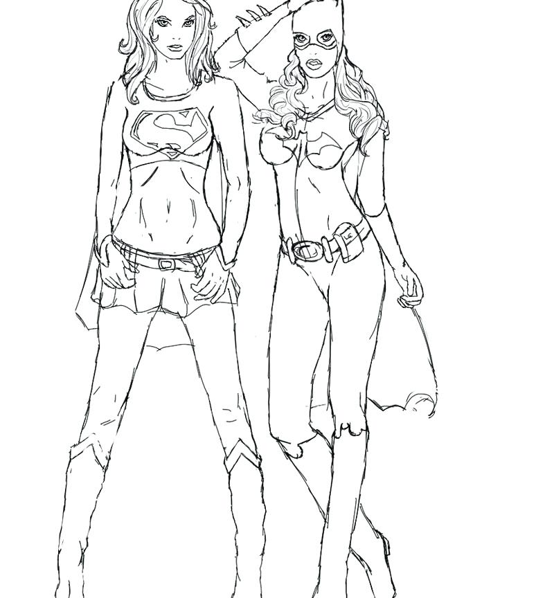 Batgirl Coloring Page And Coloring Pages Free Printable Cartoons 774x864 Batgirl Coloring Page And Coloring Pages Free Printable Cartoons