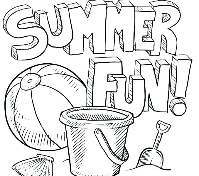 Coloring Pages For Summer Coloring Pages For Summer Coloring Pages 678x600 Coloring Pages For Summer Coloring Pages For Summer Coloring Pages