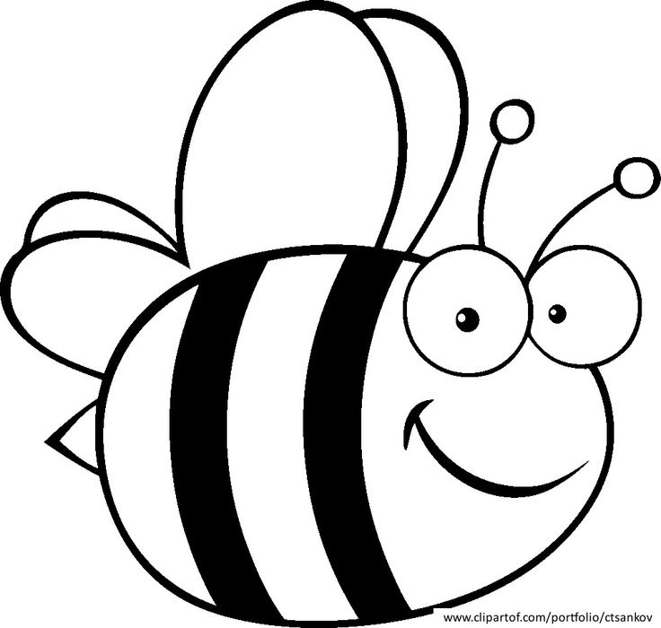 736x700 Bees Coloring Pages Cartoon Bee Coloring Page Ebestbuyvn.co