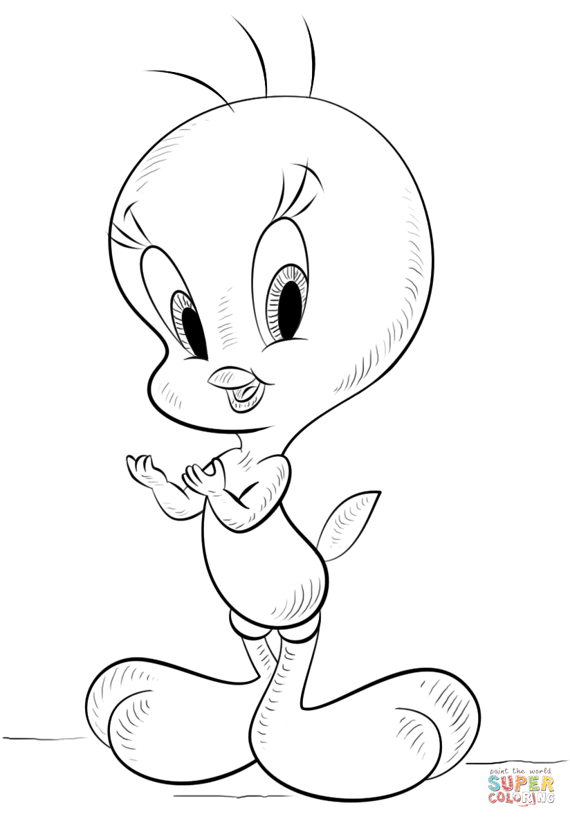 Tweety Bird Coloring Pages Pretty Tweety Bird Coloring Pages 824x1186 Tweety Bird Coloring Pages Pretty Tweety Bird Coloring Pages