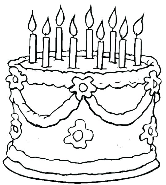 Birthday Coloring Pages Free Free Printable Birthday Coloring 539x599 Birthday Coloring Pages Free Free Printable Birthday Coloring