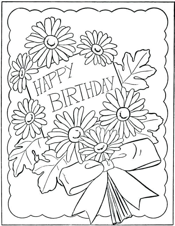 Coloring Birthday Cards Awesome Birthday Cards Coloring Pages Kids 610x788 Coloring Birthday Cards Awesome Birthday Cards Coloring Pages Kids