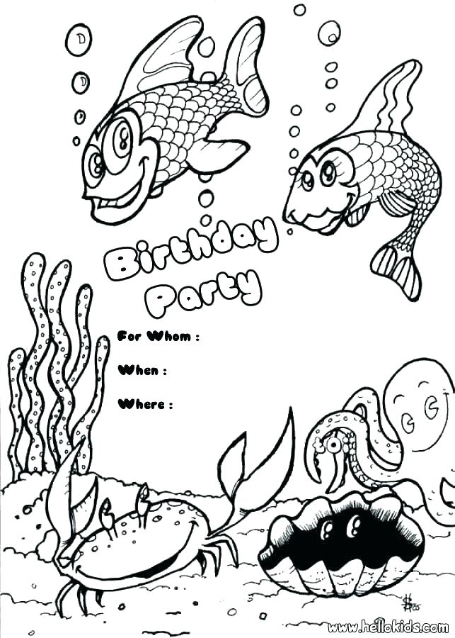 Free Printable Birthday Coloring Pages Happy Birthday Coloring 643x900 Free Printable Birthday Coloring Pages Happy Birthday Coloring