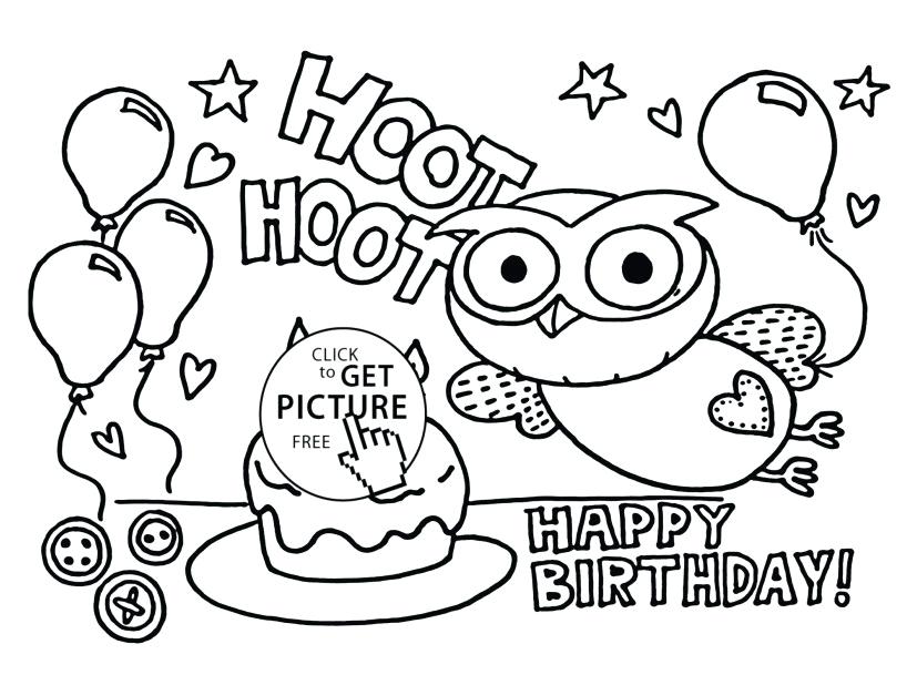 Birthday Color Pages Happy Birthday Mom Coloring Pages Coloring 827x609 Birthday Color Pages Happy Birthday Mom Coloring Pages Coloring