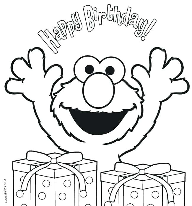 Birthday Coloring Pages Printable Elmo Coloring Pages Printable 650x699 Birthday Coloring Pages Printable Elmo Coloring Pages Printable